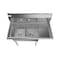 Koolmore 2 Compartment Stainless Steel NSF Commercial Kitchen Prep & Utility Sink with Drainboard SB141611-12R3 - alternate 6
